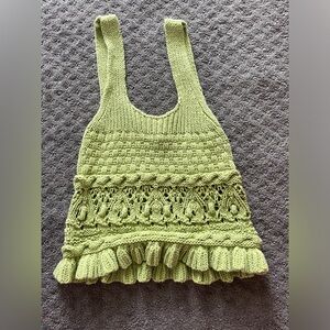 Zara Green Knit Top!